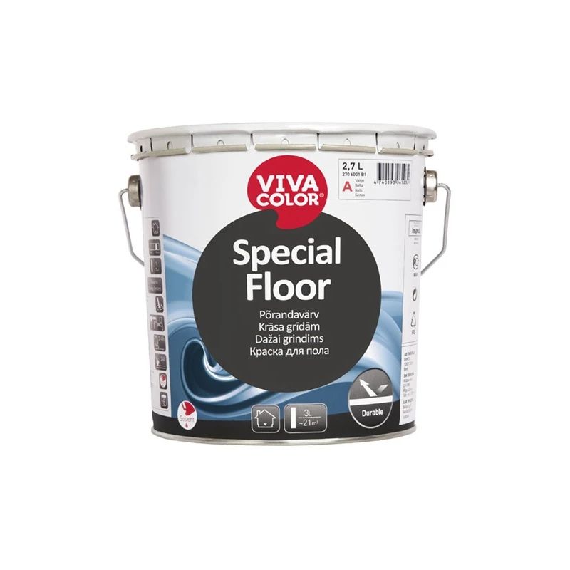 Krāsa grīdām special floor a 2,7l
