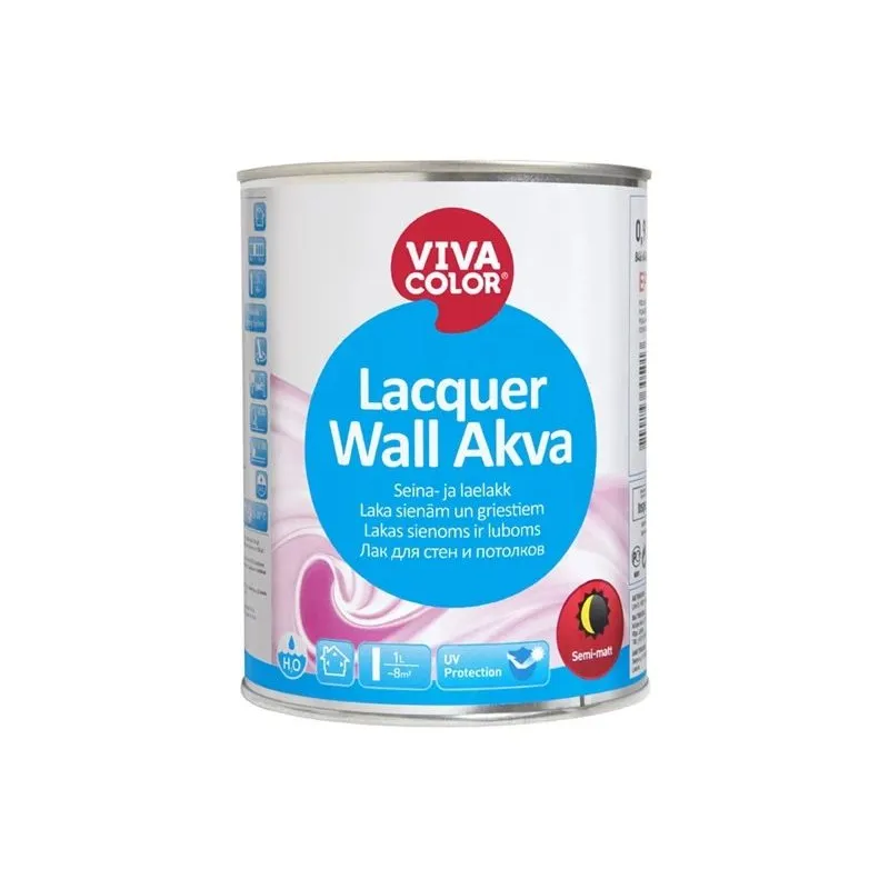 Laka, pus-matēts Vivacolor, 2.7 l