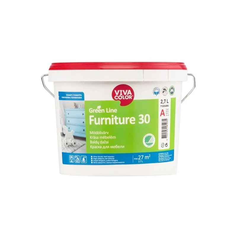 Krāsa green line furniture 30 c 2,7l