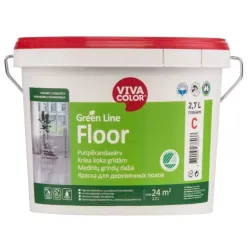 Krāsa Vivacolor, green line floor krās., 7.2 l