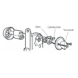 Lukusilinder Valnes E701 13, skandinaavia tüüpi ,ovaalsed,, 32 mm, hõbe v.