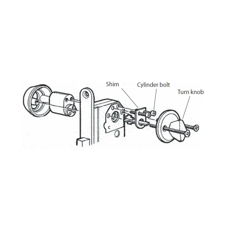 Cilindra komplekts skand. t. e701 13 hro