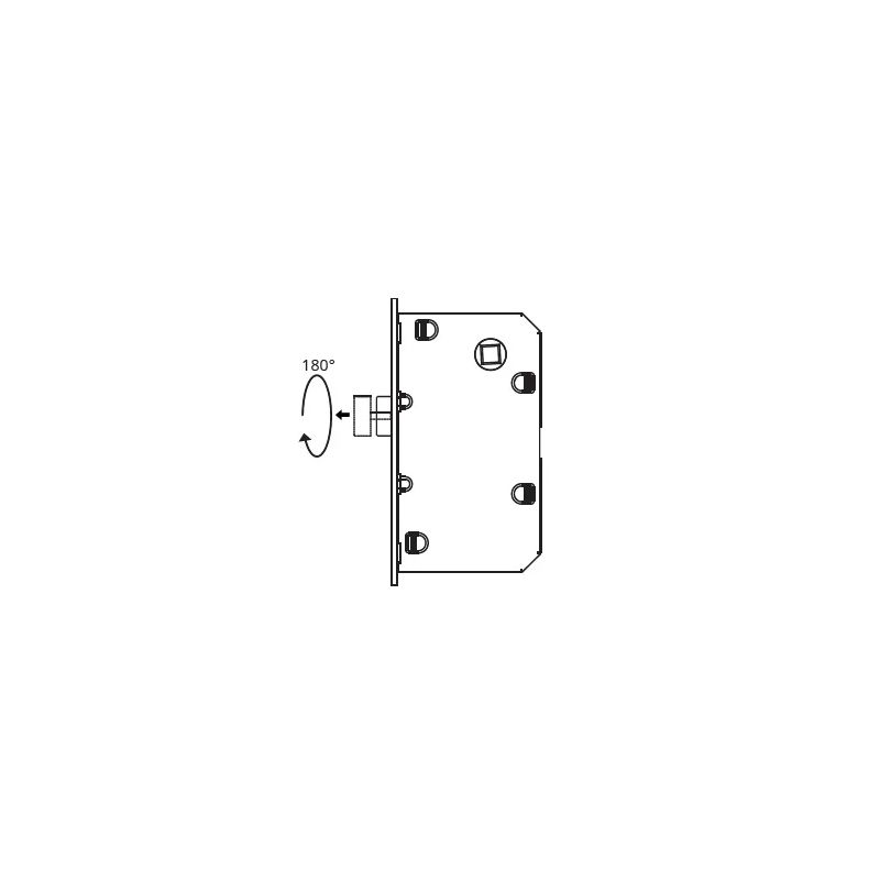 Slēdzenes komplekts val2014 hroms