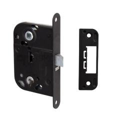 Slēdzenes ar pretplāksni melna