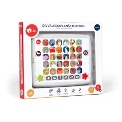 bo. Обучающая игрушка - Двуязычный планшет ,латышский язык,