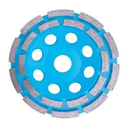 Dimanta slīpripa 125mm 2 rindu