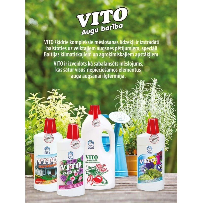 Mēslojums dārzeņ. un puķēm vito 0.52l