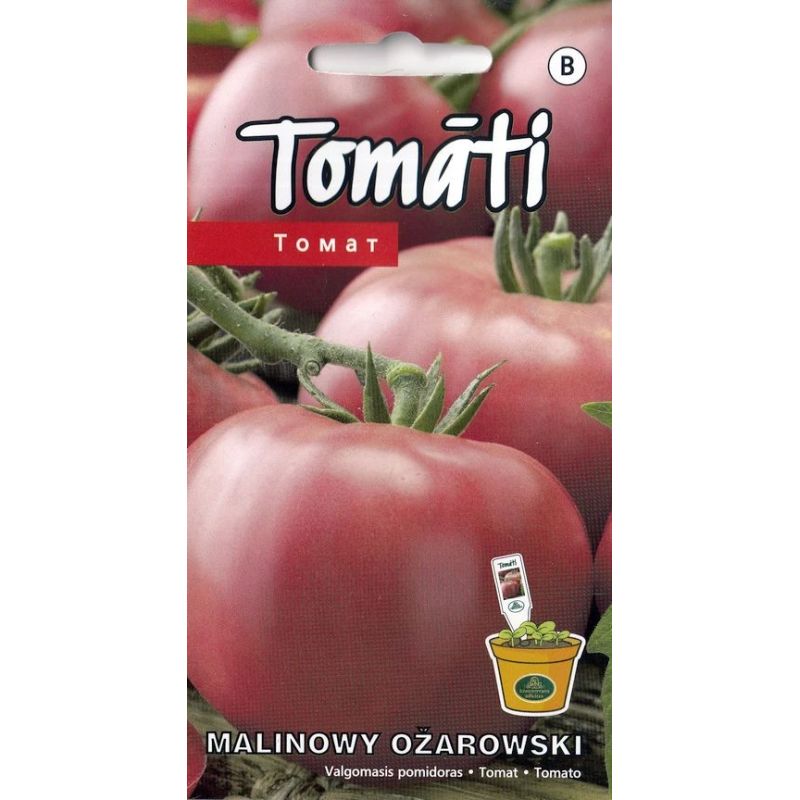 Sēklas tomāti malinowy ożarowski 0.1g