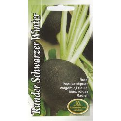 Sēklas rutki runder schwarzer winner