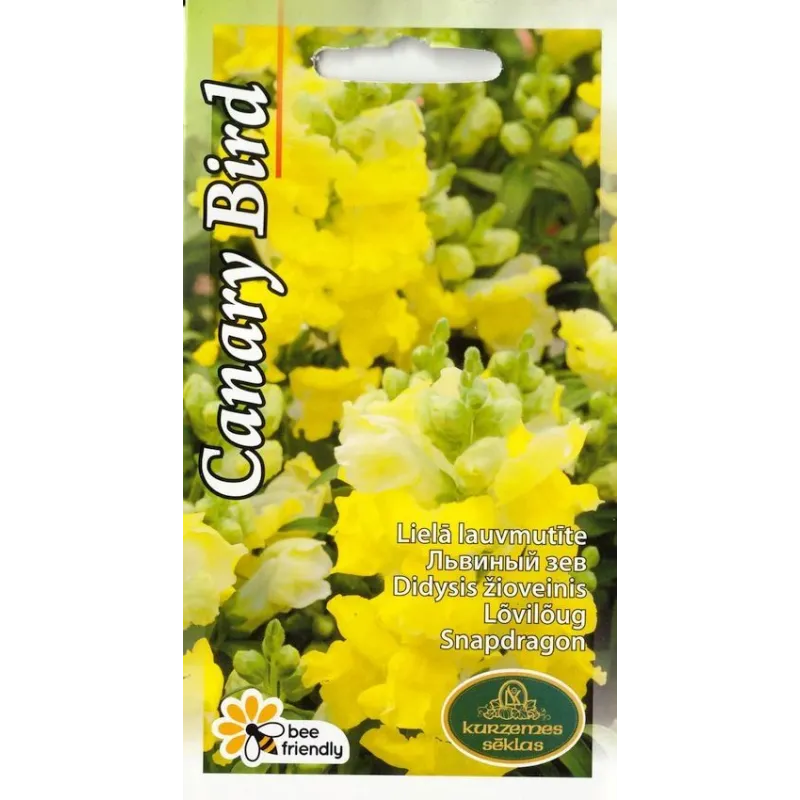 Sēklas Kurzemes sēklas lauvmutītes Canary Bird, 0.2 g