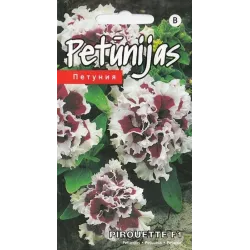 Sēklas Kurzemes sēklas petūnijas Pirouette F1, 3 g