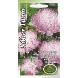 Sēklas astres peoniju silber turm