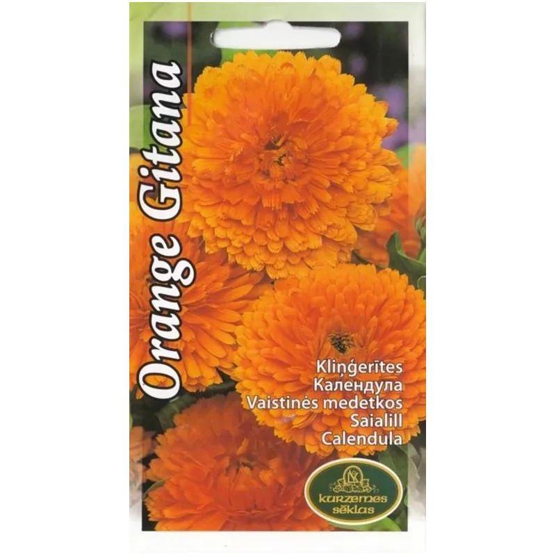 Sēklas klinģerītes Gitana Orange, 5 g