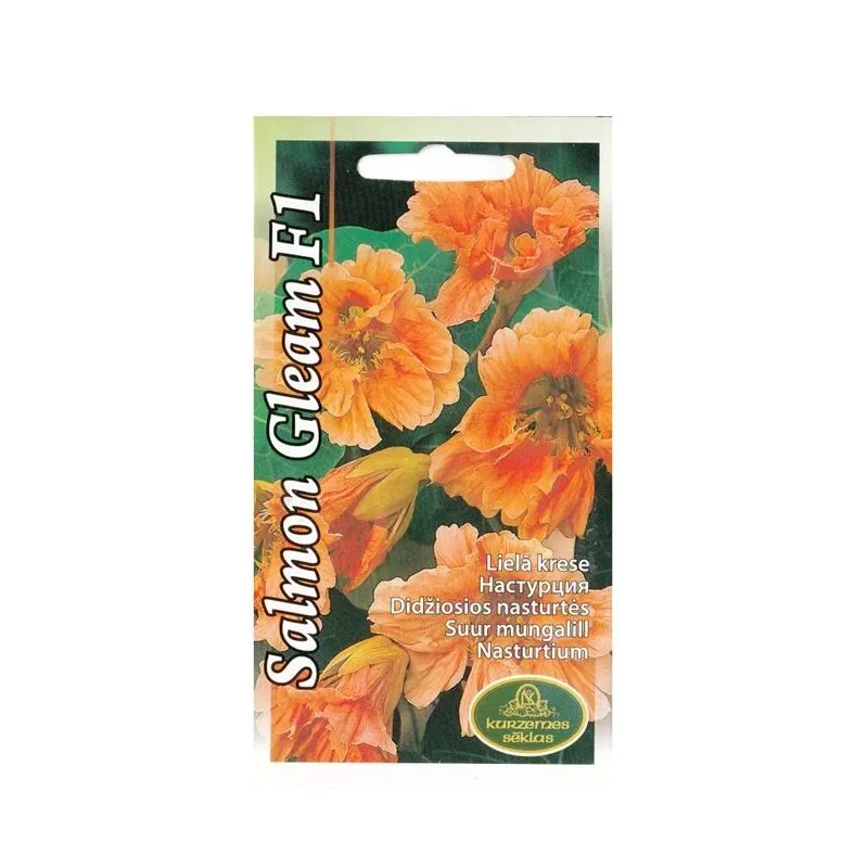 Sēklas Kurzemes sēklas kreses Salmon Gleam F1, 3 g