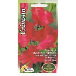 Sēklas puķu zirņi crimson 2g