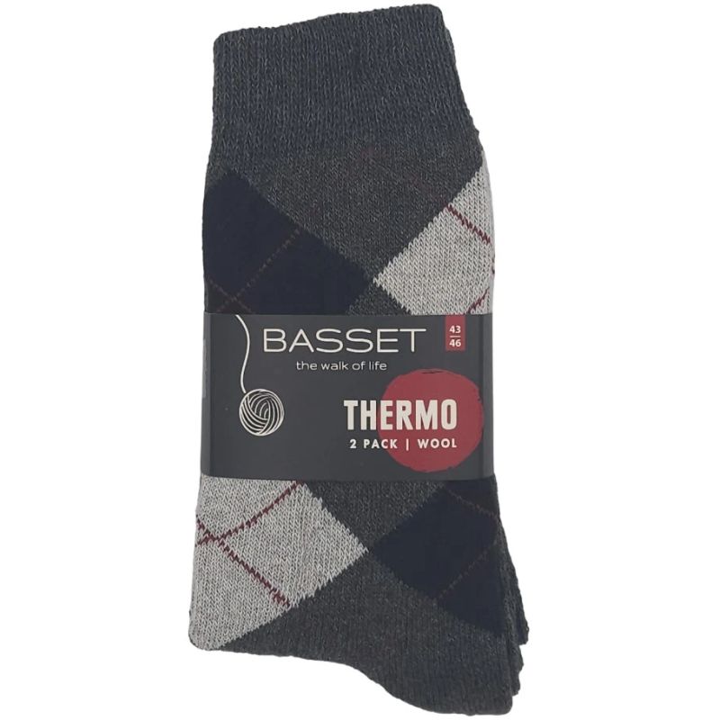 Zeķes frotē termo vilnas 43-46 izm.2pāri