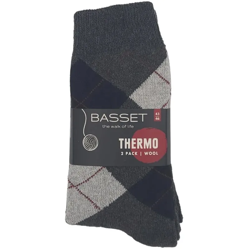 Zeķes 111-43-46, daudzkrāsaina, 2 gab.