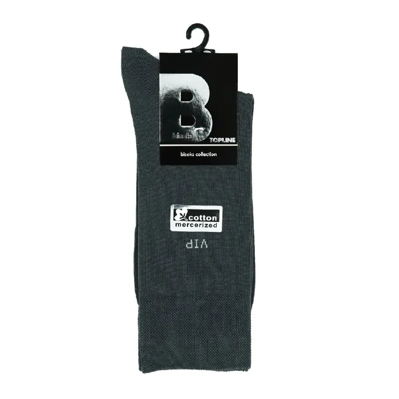 Vīriešu zeķes Bisoks, pelēka krās., 39-42