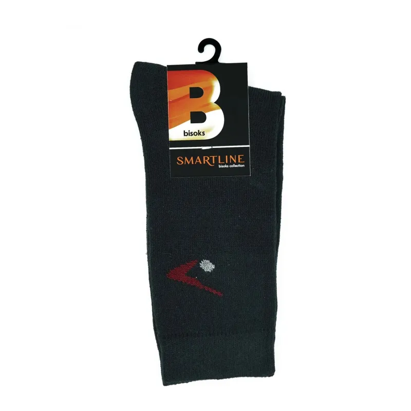 Vīriešu zeķes Bisoks, tumši pelēka krās., 43-46