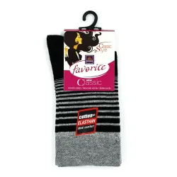 Sieviešu zeķes Bisoks, pelēka krās., 35-38