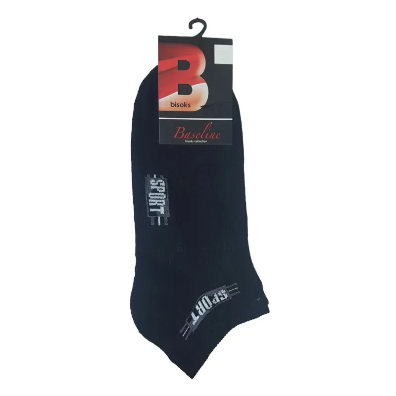 Vīriešu zeķes Bisoks, melna krās., 40-46