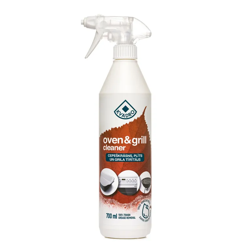 Tīrīšanas līdzeklis Kvadro, grili-cepeškrāsnīm-plītīm, 0.7 l