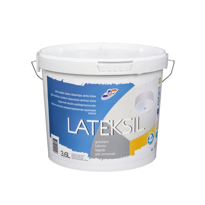 Krāsa griestiem lateksil 3,6l