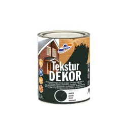 Koksnes impregnants Rilak Teksturdekor, melna krās., 0.9 l