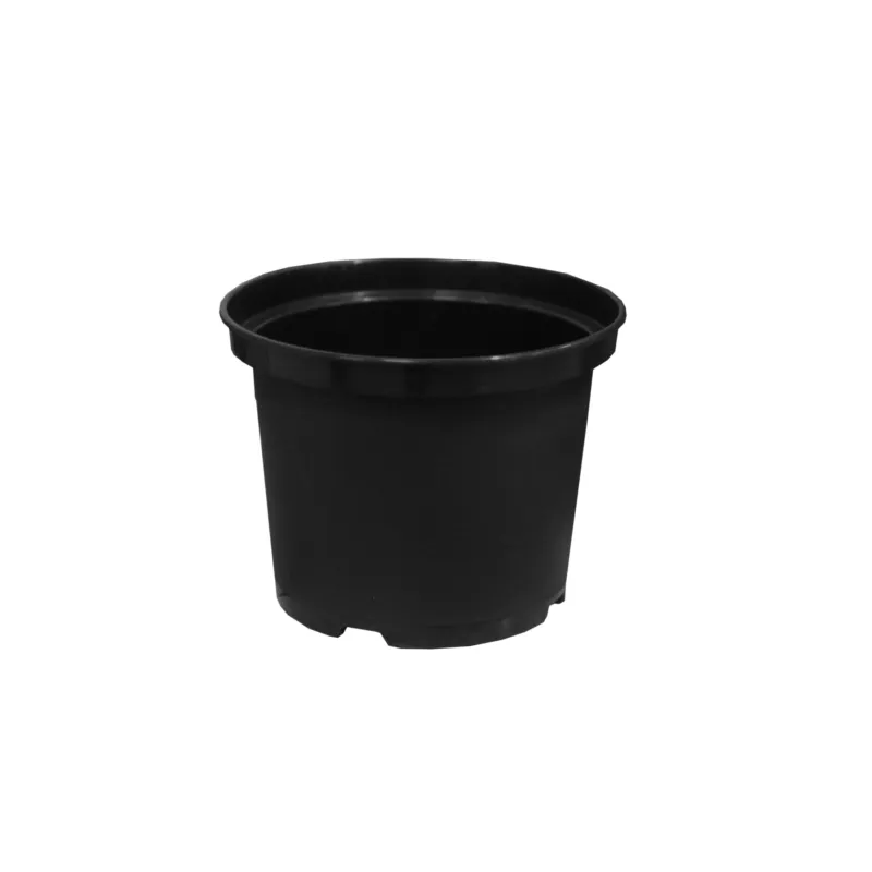 Podiņi apaļie melnie 19cm 3.6L