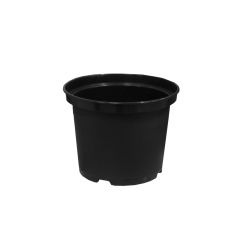 Podiņi apaļie melnie 22cm 5.4L