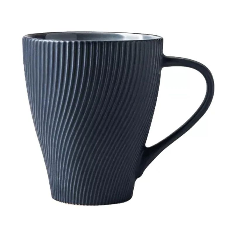 Krūze keramiska 350ml, melna