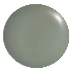 Šķīvis pusdienu 26cm keramisks Trone, matēti pelēks