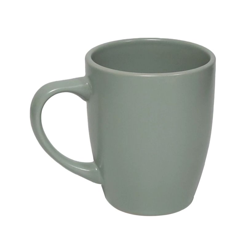 Krūze keramiska Trone 350ml, matēti pelēka