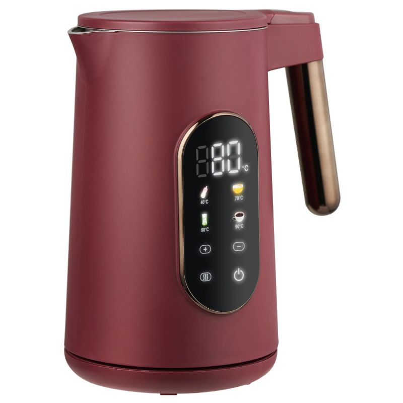 Elektriskā tējkanna 1.7L, bordo