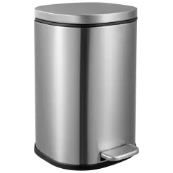 Pedāļspainis 5L hromēts, ar soft close vāku