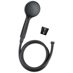 Dušas komplekts AB 3 režīmi, melns