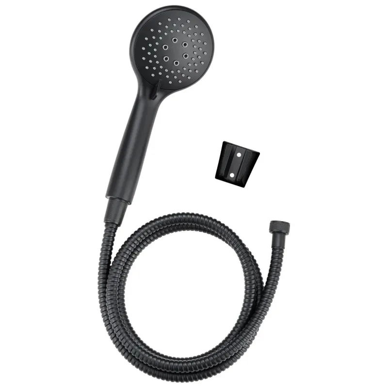 Dušas komplekts AB 3 režīmi, melns