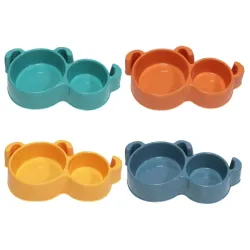 Bļoda dzīvniekiem dubulta, suņu formas