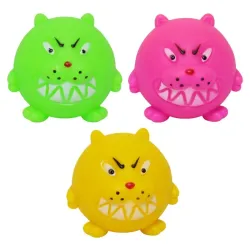 Rotaļlieta gumijas Bumbiņa ar dzīvnieku 7.5cm, mix