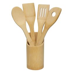 Virtuves piederumu komplekts bambusa, 5gb