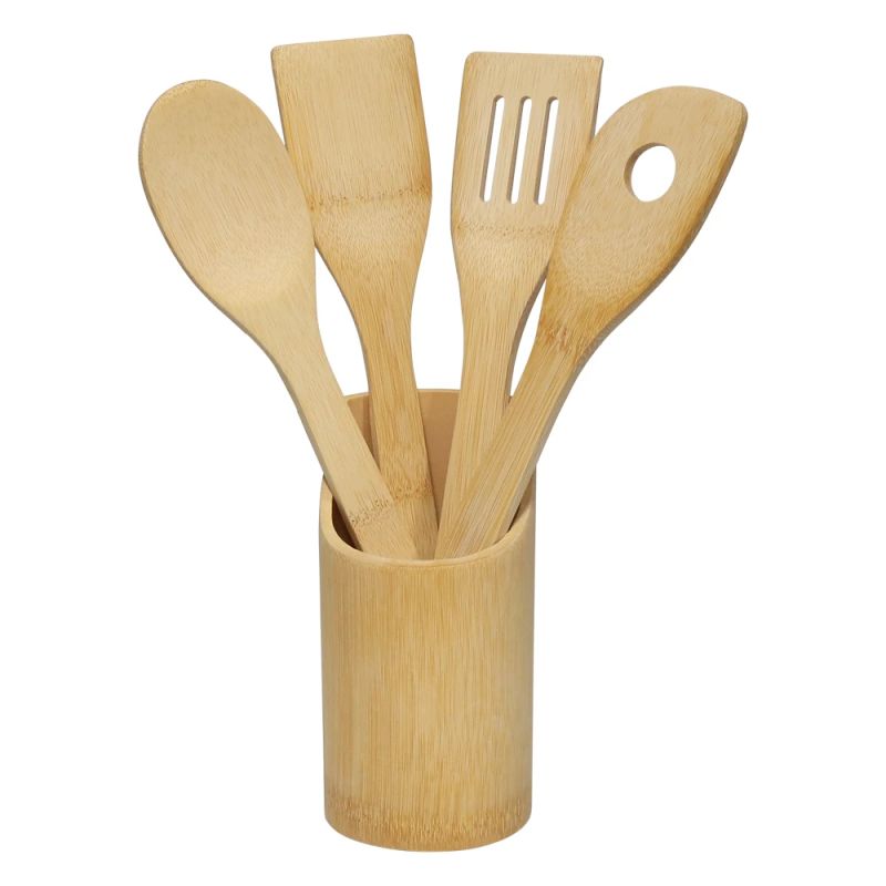 Virtuves piederumu komplekts bambusa, 5gb