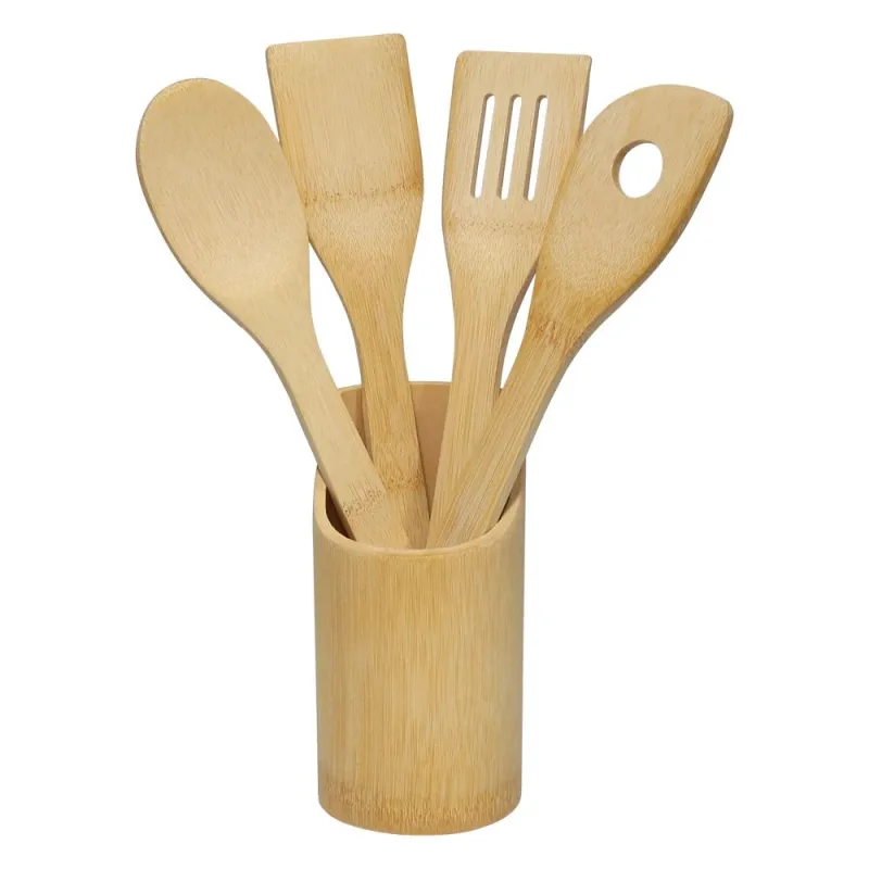 Virtuves piederumu komplekts bambusa, 5gb