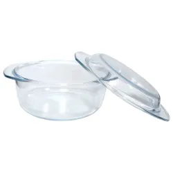 Trauks stikla karstumizturīgs ar vāku 2.5L, 27x22x13cm