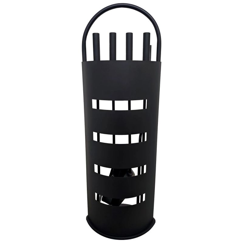 Kamīna piederumu komplekts K087-B , 5 rīki, melns