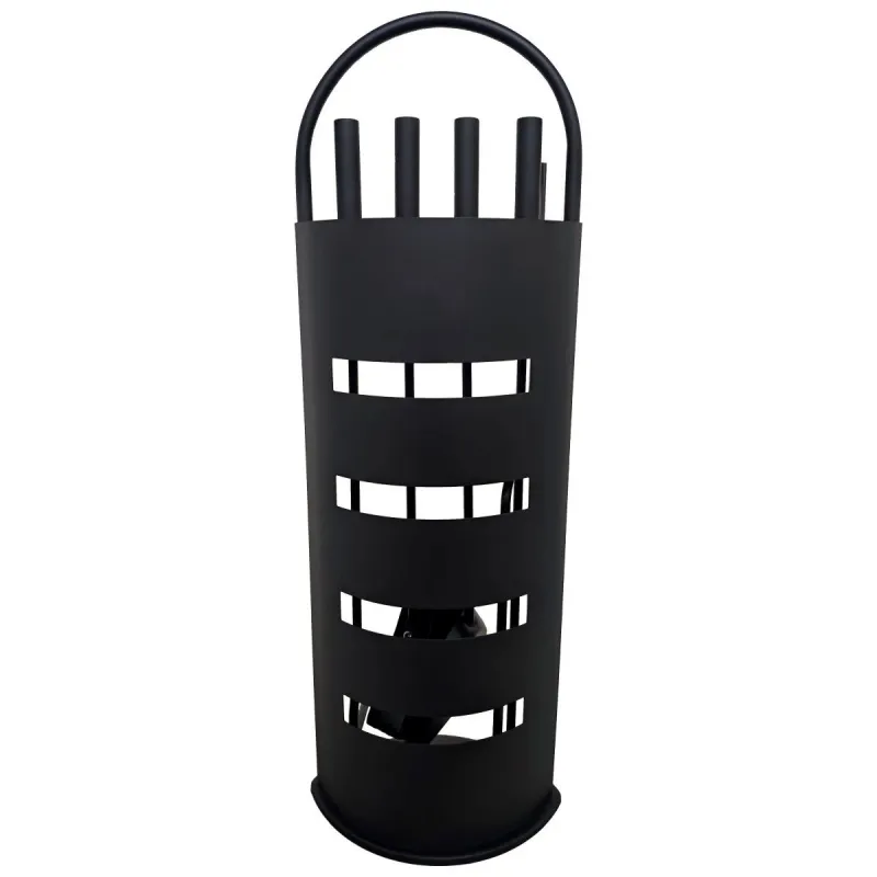 Kamīna piederumu komplekts K087-B , 5 rīki, melns