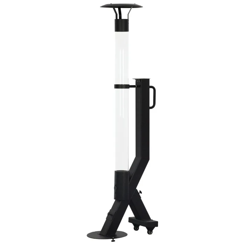 Granulu sildītājs ar stikla ietvaru