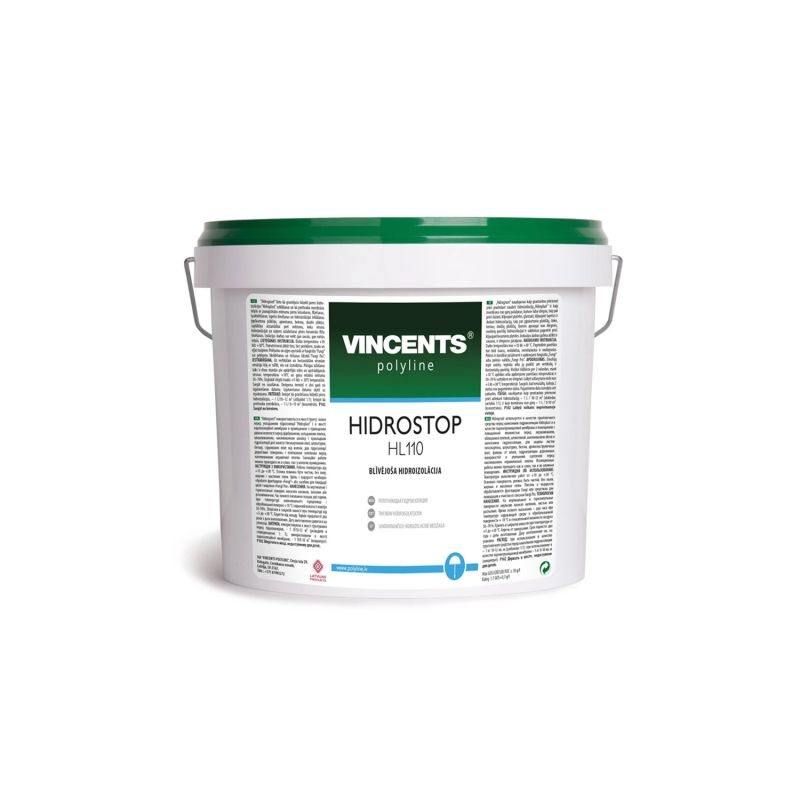 Hidroizolāc.vincents hidrostop hl110 5kg