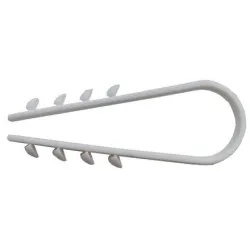 Dībelis-apskava BP DA 8-28-100 balts ,iepakojumā 100 gab.,