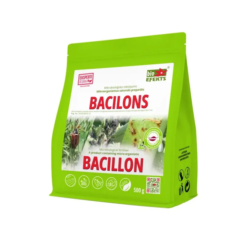 Mēslojums lauka augiem bagātīgākai ražai Bioefekts, pulveris