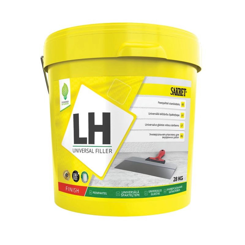 Špaktele gatavā sausām telpām lh 15kg